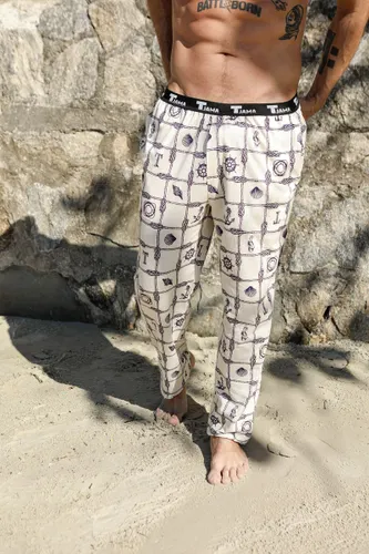 Calça Pijama Masculina Reta Estampa Nós Náuticos