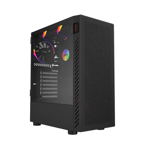 Gabinete Gamer Bolter Black Vulcan Vidro Lateral PCYes