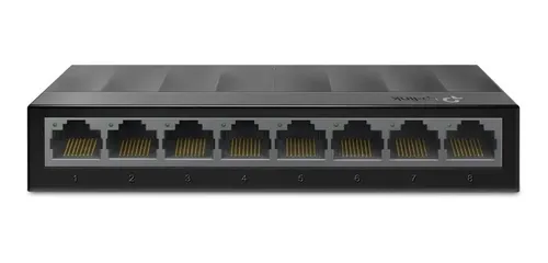 Switch de Mesa TP-Link LiteWave LS1008G 8 Portas Gigabit 10/100/1000mbps
