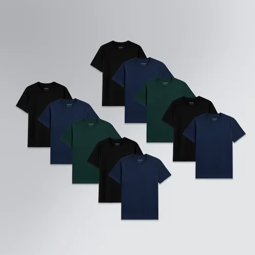 Kit 10 Camisetas Premium Encorpada Core T-Shirt