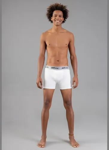 Cueca Básica em Cotton (Branco) Just Basic