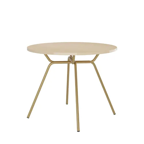 Mesa de Jantar 4 Lugares 1588 Carraro Dourado Off