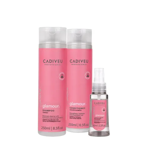Cadiveu Professional Kit Glamour (3 Produtos)