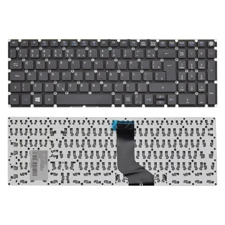 Teclado para Notebook compatível com Acer Aspire E5-574G-75ME ABNT2 - F3 WI-FI