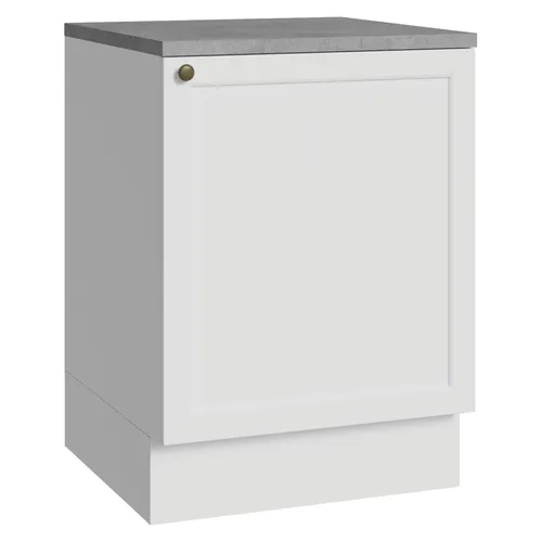 Balcão de Cozinha 60 cm 1 Porta Branco Vik Madesa