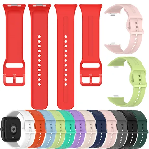 Pulseira de silicone macio para redmi watch 5 pulseira smartwatch pulseiras para xiaomi redmi watch5 pulseira correa