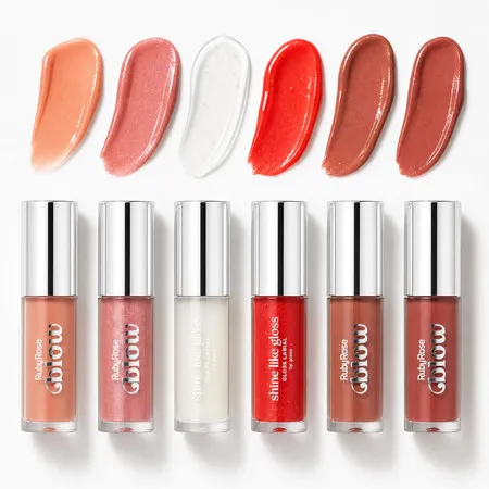 Gloss Labial Shine Like Gloss Blow Ruby Rose Cintilante HBL6408