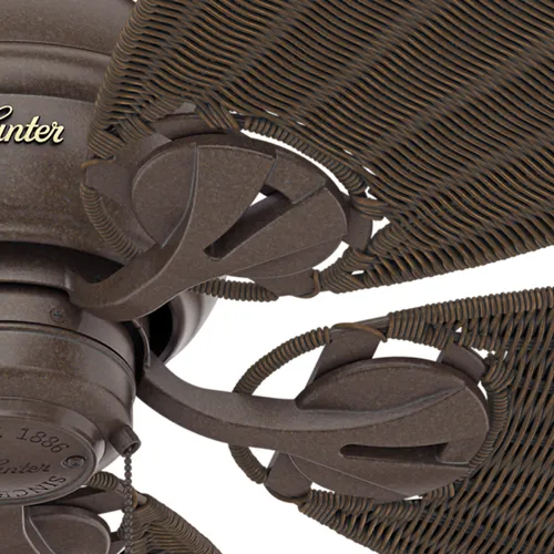 Conjunto de Suporte de Pás - Ventilador Caribbean Breeze Vime Marrom