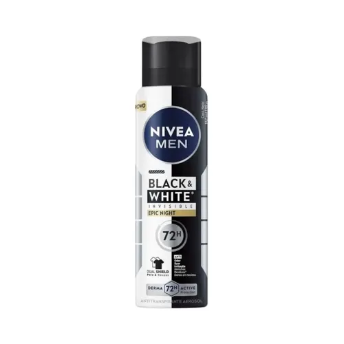 Desodorante Nivea Men Aerosol Black & White Invisible Epic Night 150ml