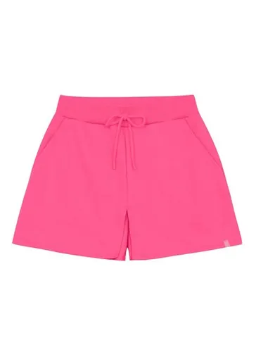 Short-Saia Básico em Moletom para Menina Rosa