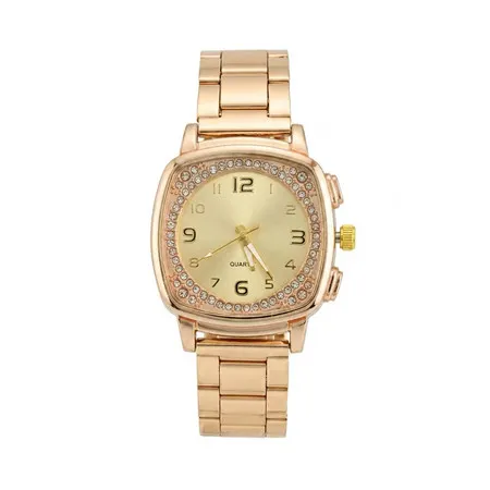 Relógio Feminino Lírio Rose Gold 35mm - XD Blogueira Elegante Premium