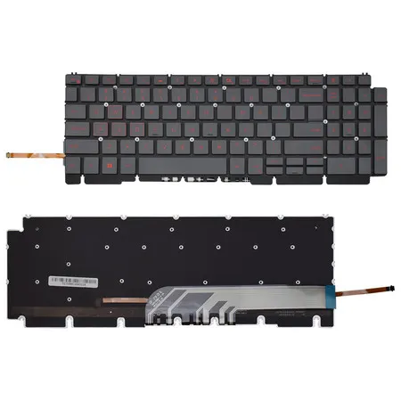 Teclado para Notebook compatível com Dell G15 A0506-M10P Inglês Internacional - US