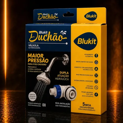 Válvula Alternadora Duchão Blukit para Caixa d'Água 5 mca