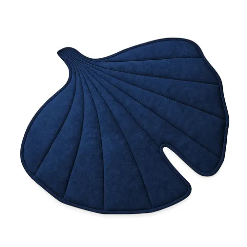 Tapete Gingko - Azul Marinho