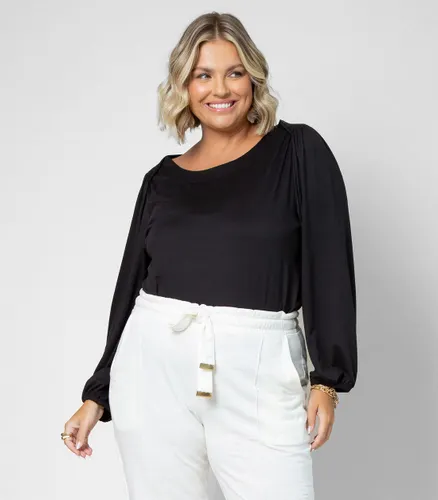 Blusa Plus Size Manga Longa Secret Glam - Moda Feminina e Masculina, Itens para Casa e Mais l Rovitex