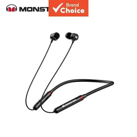 Fone de Ouvido Monster Airmars SG03 – Fones de Ouvido Esportivos para Corrida ao Ar Livre, Bluetooth sem Fio, Fones com
