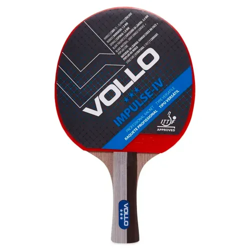 Raquete de Tênis Mesa Vollo Impulse IV ITTF VT604-4