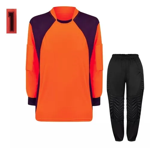 Kit Goleiro Infantil com Calça Trb - Laranja - 8