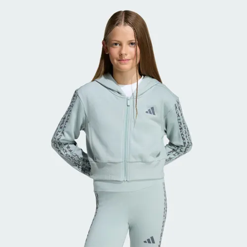 Blusa Capuz Frontal Seasonals Animal Fecho Zíper Kids adidas
