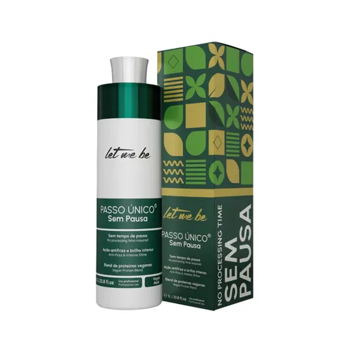 Let Me Be Passo Único sem Pausa Vegan Mask 1 L