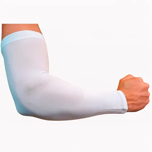 Manguito Braço Proteção Solar UV Esportivo Convoy - Branco