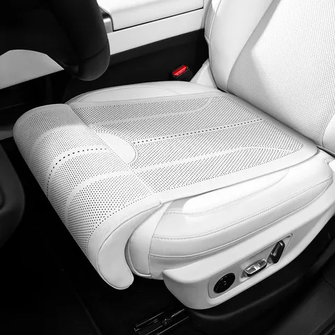 Almofada para assento de carro com apoio para pernas, capa de proteção universal para assento, extensão de apoio para pernas, acolchoamento para aliviar a fadiga, acessórios automotivos