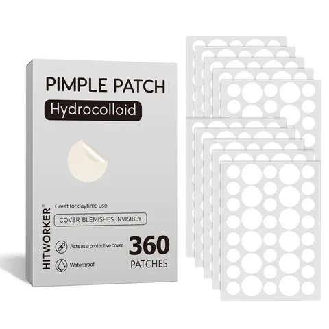 360 pçs rosto acne remendo invisível cuidados com a pele espinha acne remendos anti-inflamatório cura absorvente ponto adesivo cobrindo acne