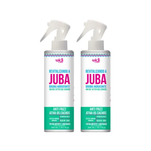 Kit Widi Care Revitalizando a Juba 2 Bruma Hidratante 300 ml