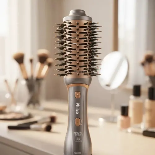 Escova Secadora Philco Pes19sg 3 Acessórios 1300w Cor Prata