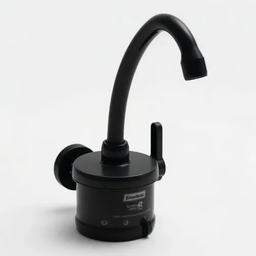 Torneira Elétrica Preta Enerbras 4 Temperaturas