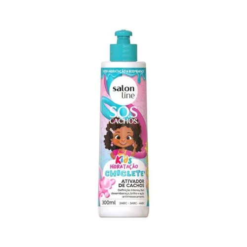 Ativador Cachos SOS Chiclete Leave-In Definição Salon Line