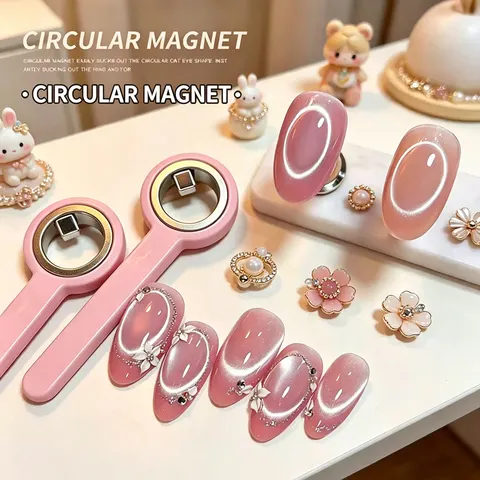 Bastão Magnético Klimonla para Unhas Efeito Olho de Gato, Suprimentos Magnéticos de Alta Qualidade para Arte de Unhas, Ferramenta de Design de Manicure com Efeito Halo