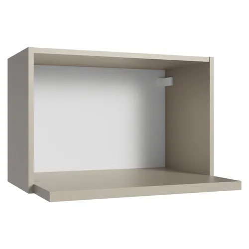 Armário Aéreo 60 cm Nicho para Microondas e Forno Elétrico Crema Nice Madesa