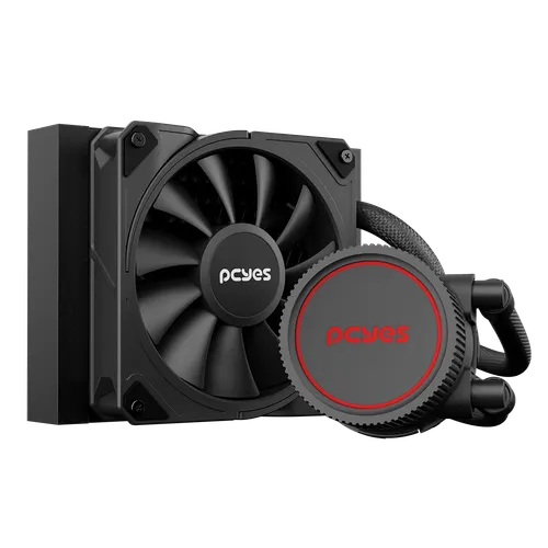 Water Cooler PCYES Sangue Frio 3 Black Vulcan 120mm TDP 200W WCSF3120BR