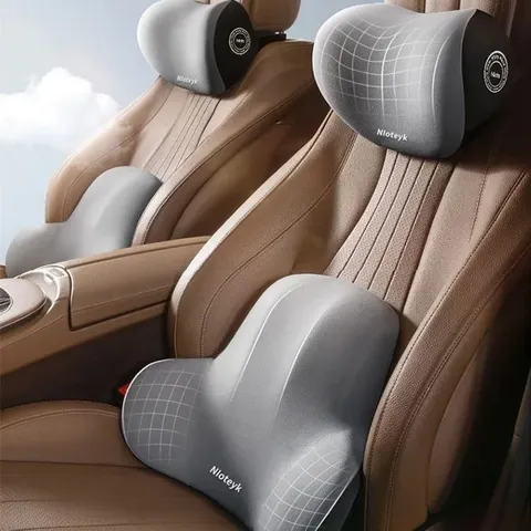 Memória Espuma Almofada do Pescoço do Carro, Apoio Lombar, Universal Pescoço Travesseiro, Cintura Almofada, Acessórios do Assento de Carro, Suprimentos