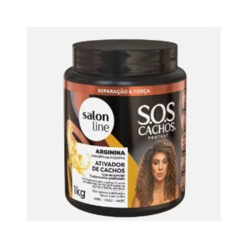 Ativador de Cachos Salon Line SOS Reconstrução 1Kg
