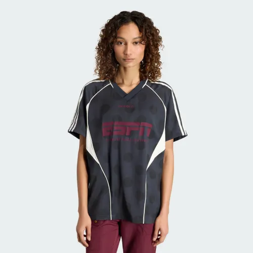 Camisa Street Jersey Manga Curta Mulher adidas
