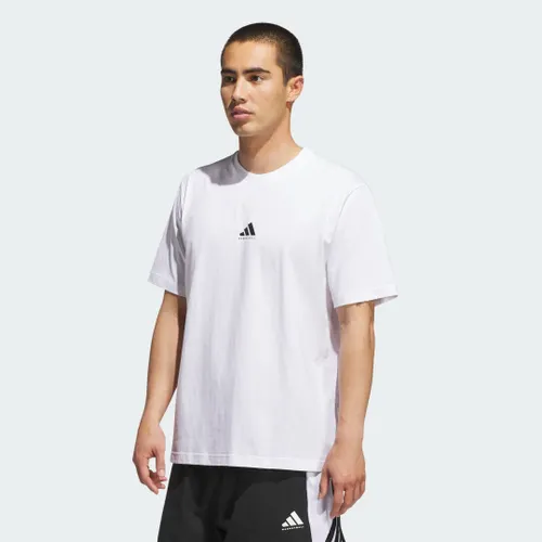 Camiseta Estampada  Basketball Homem adidas