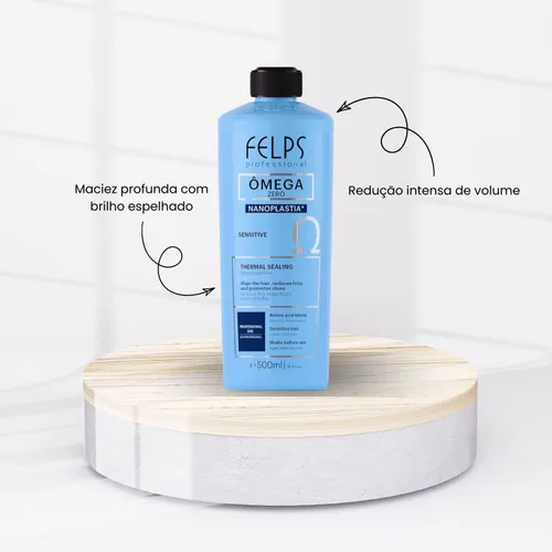 Progressiva Felps Omega Zero Unique Sensitive Selagem Térmica 500 ml