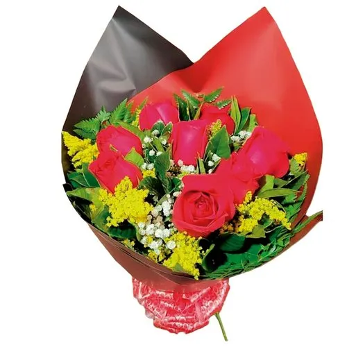 Buquê de 8 Rosas
