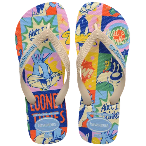 Chinelo Havaianas Top Clássicos Warner Looney Tunes