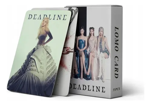 Photocard Kpop Blackpink Deadline V3 Holográfico C/ 55 Fotos