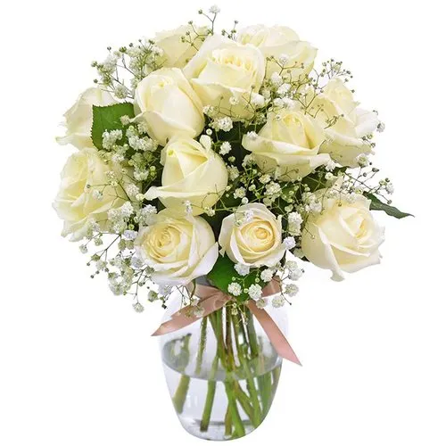 Elegância das Rosas Brancas