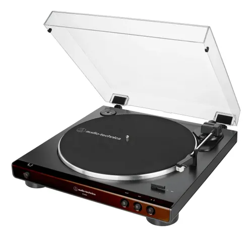 Bandeja giratória Audio Technica LP60x Brown