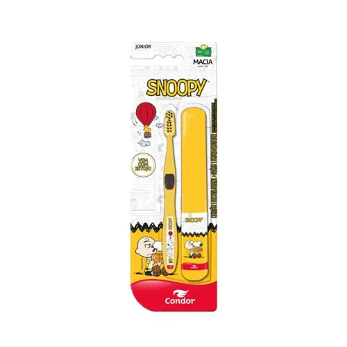 Escova Dental Condor Júnior Snoop com Estojo