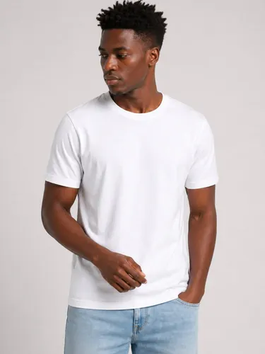 Camiseta Masculina Algodão Básica Branca