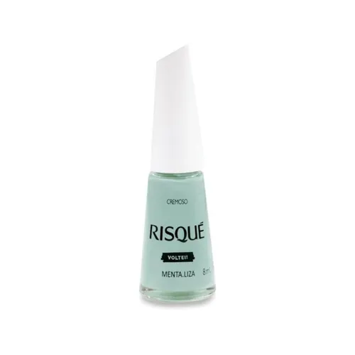 Esmalte Risqué Cremoso Menta. Liza 8ml