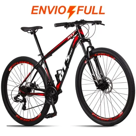 Bicicleta  Aro 29 GT Sprint MX7 24V index Freio Disco Alumínio Suspensão Aero MTB