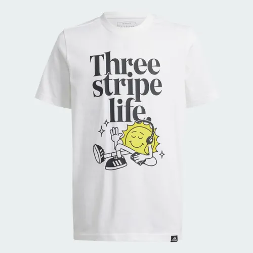 Camiseta Estampada Positivity Table Kids adidas