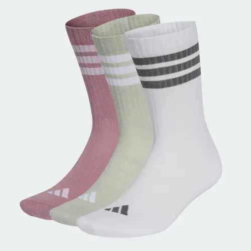 Meias Acolchoadas Três Listras (3 Pares) Unisex adidas